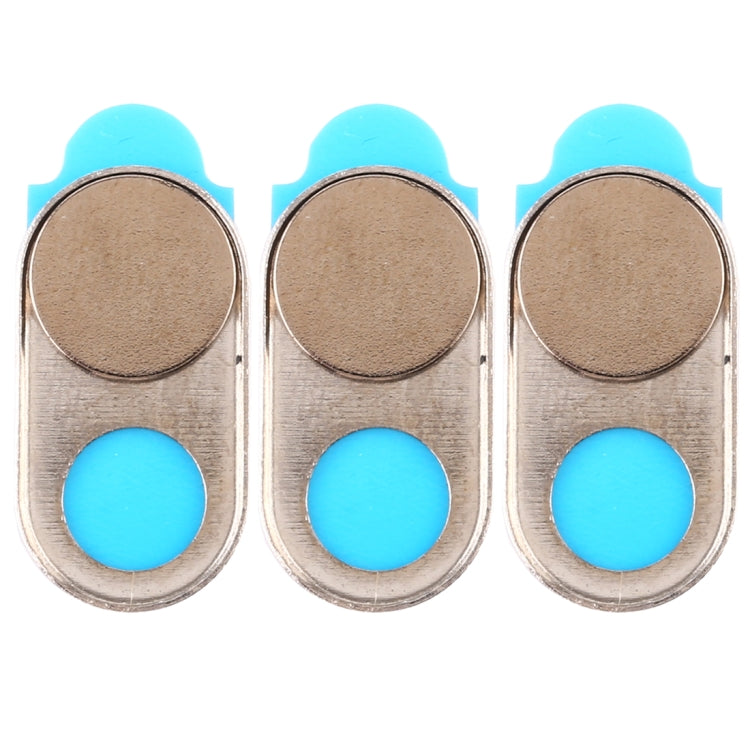 3 PCS Universal Ultra-thin Design Magnet WebCam Cover Camera Cover for Desktop, Laptop, Tablet, Phones