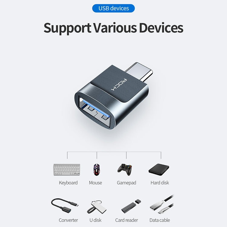 ROCK CA03 USB AF to Type-C / USB-C 3.0 Adapter