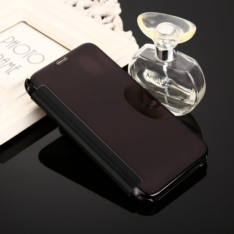 For iPhone X / XS Electroplating Mirror Horizontal Flip Leather Case