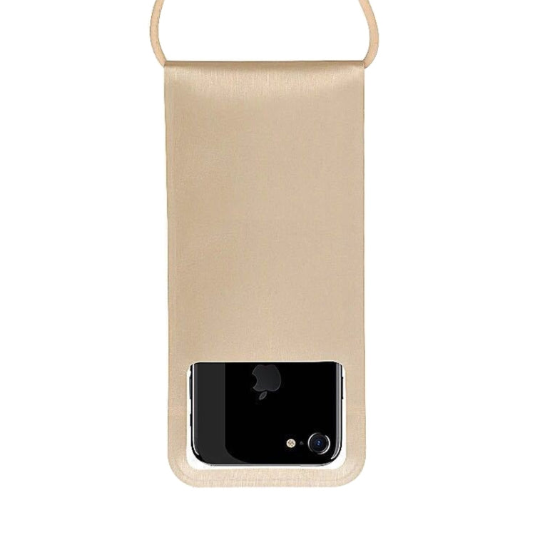 Outdoor Diving Swimming Mobile Phone Touch Screen Waterproof Bag for Below 5 Inch Mobile Phone