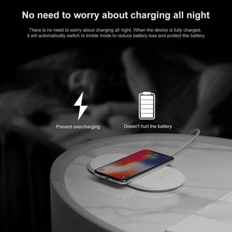 3 in 1 QI Wireless Charger for iPhone & AirPods & Apple Watch(White)