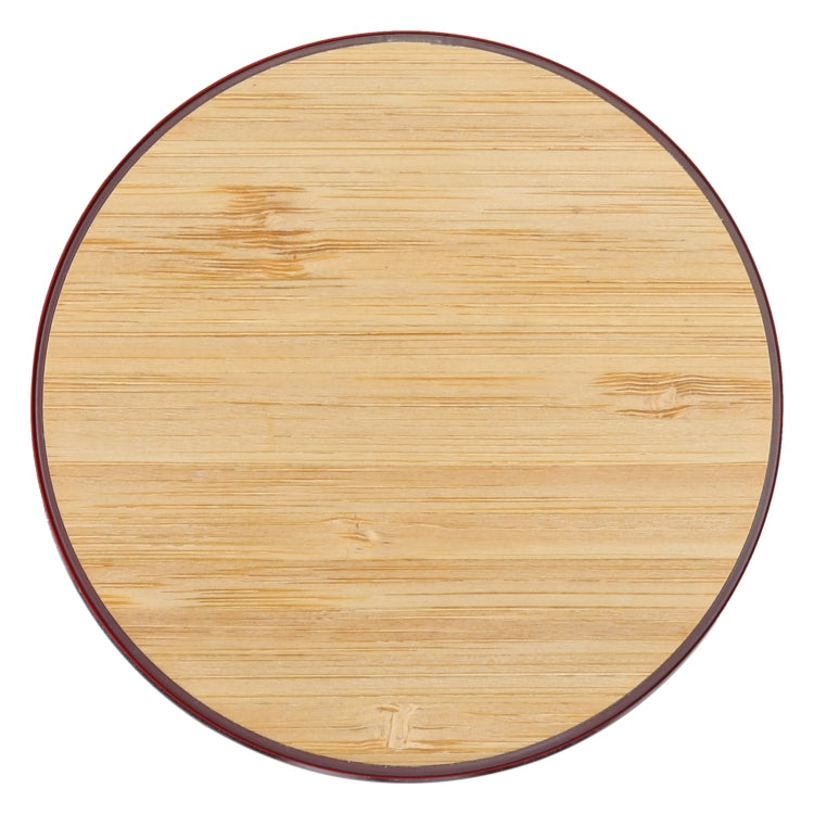 GY-68 QI Standard Wooden Round Wireless Charger