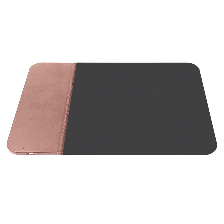 OJD-36 QI Standard 10W Lighting Wireless Charger Rubber Mouse Pad, Size: 26.2 x 19.8 x 0.65cm