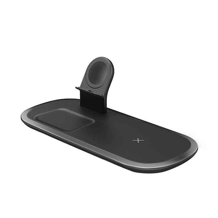 OJD-55 3 in 1 15W Multi-function Fast Charging Wireless Charger for iPhones & iWatches & AirPods