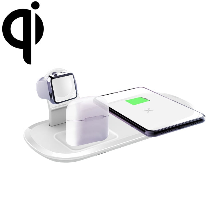 OJD-55 3 in 1 15W Multi-function Fast Charging Wireless Charger for iPhones & iWatches & AirPods