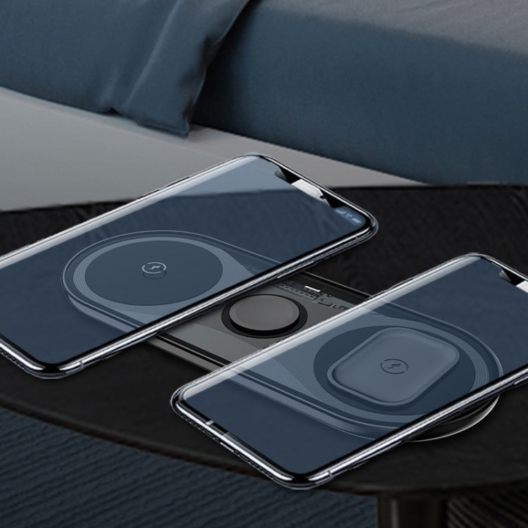 X399 3 in 1 QI Wireless Charger for iPhone & AirPods & Apple Watch(Black)