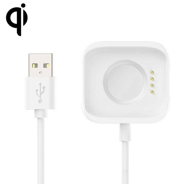 For OPPO Watch 46mm Smart Watch Magnetic Charger Charging Base(White)