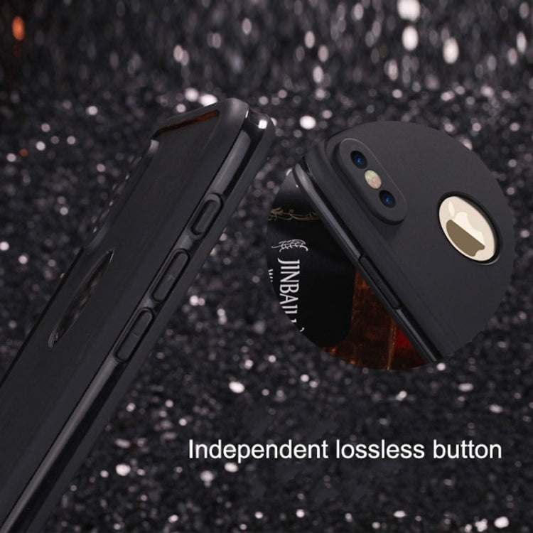 For iPhone X / XS Water Resistant TPU + PC Full Coverage Protective Back Cover Case