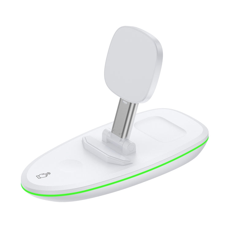 V9 3 in 1 Retractable Folding Multi-function Magnetic Wireless Charging Base for Phones & Apple Watch Series & AirPods