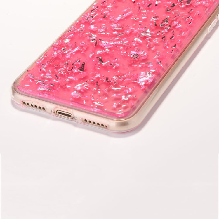 For iPhone X / XS Gold Foil Style Epoxy Dripping