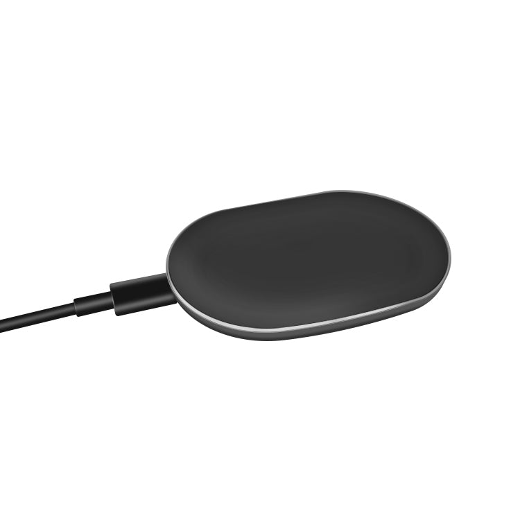 10W Max Fast Charging ABS Pad Qi Standard Wireless Charger with Indicator Light, CD-1054 10W Qi Standard High Speed Wireless Charger