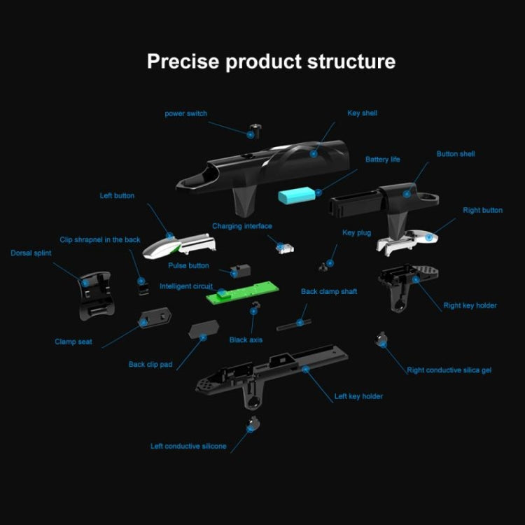 G5 Pulse Burst Version Mobile Games Auxiliary Buttons