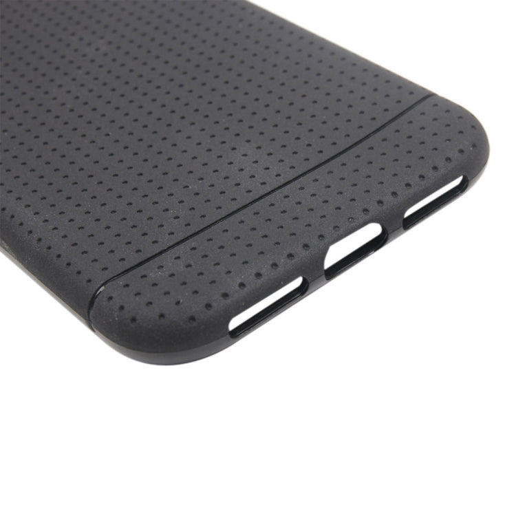 For iPhone X / XS Honeycomb TPU Dropproof Protective Back Cover Case