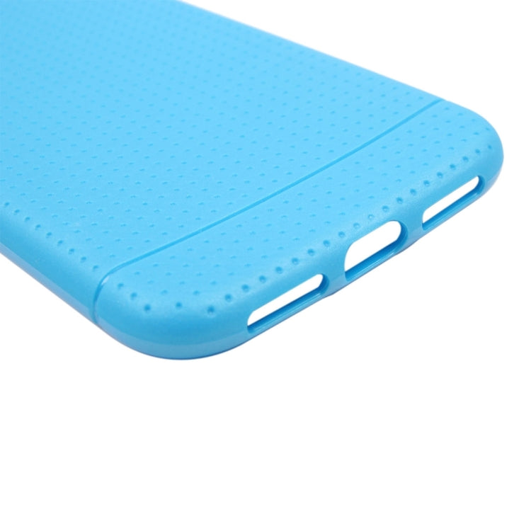 For iPhone X / XS Honeycomb TPU Dropproof Protective Back Cover Case