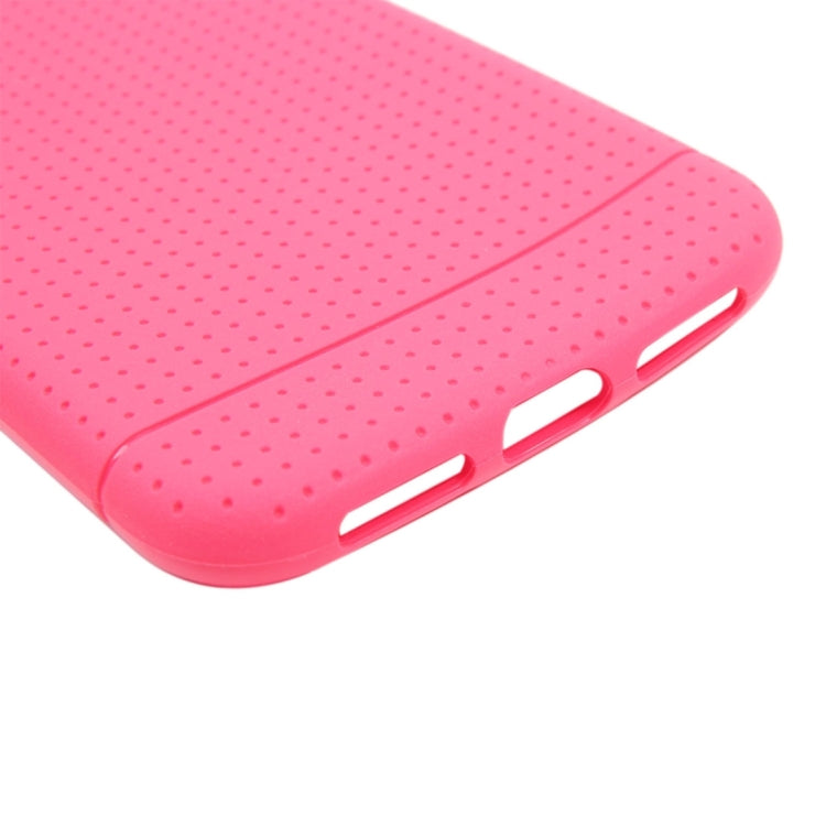For iPhone X / XS Honeycomb TPU Dropproof Protective Back Cover Case