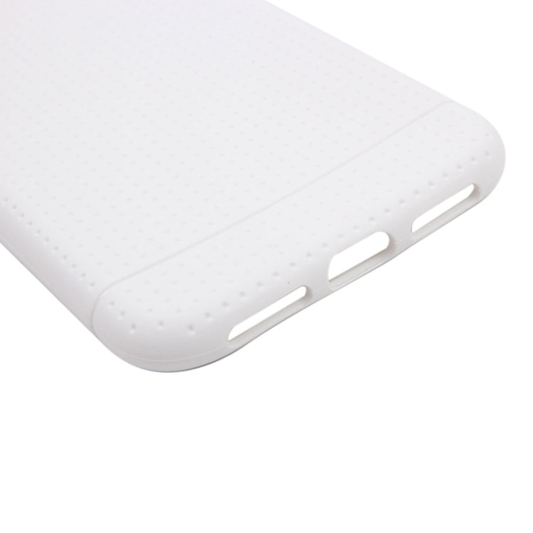 For iPhone X / XS Honeycomb TPU Dropproof Protective Back Cover Case