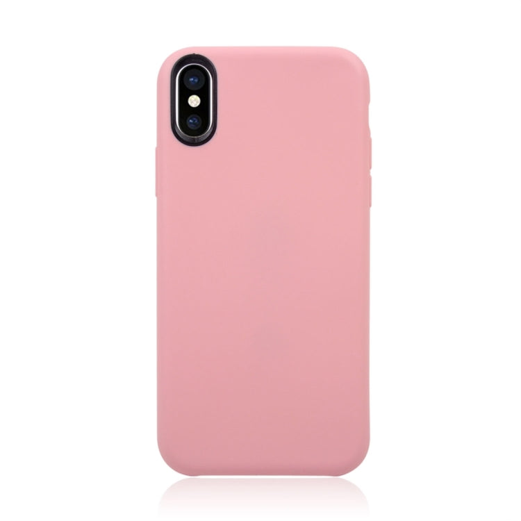 For iPhone X / XS Classic Smooth Surface Soft TPU Protective Case