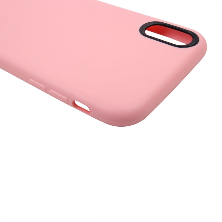 For iPhone X / XS Classic Smooth Surface Soft TPU Protective Case