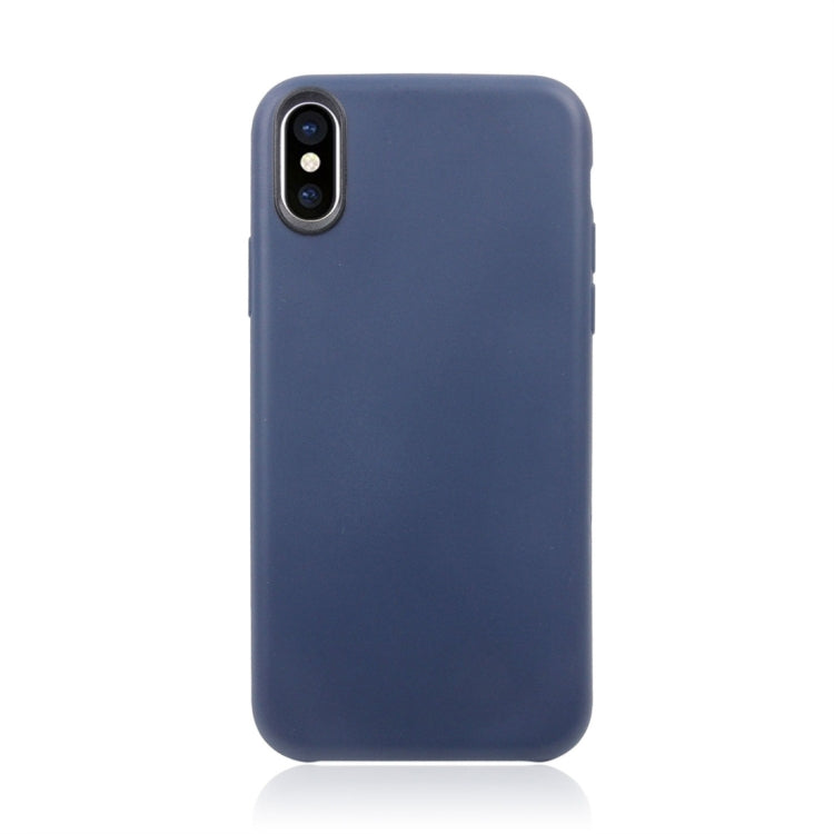 For iPhone X / XS Classic Smooth Surface Soft TPU Protective Case