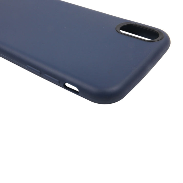 For iPhone X / XS Classic Smooth Surface Soft TPU Protective Case