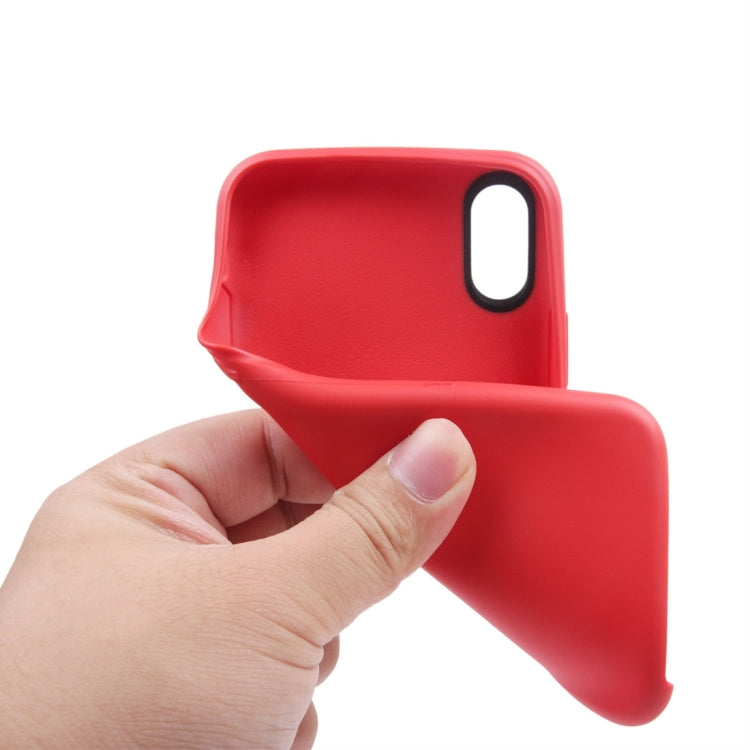 For iPhone X / XS Classic Smooth Surface Soft TPU Protective Case