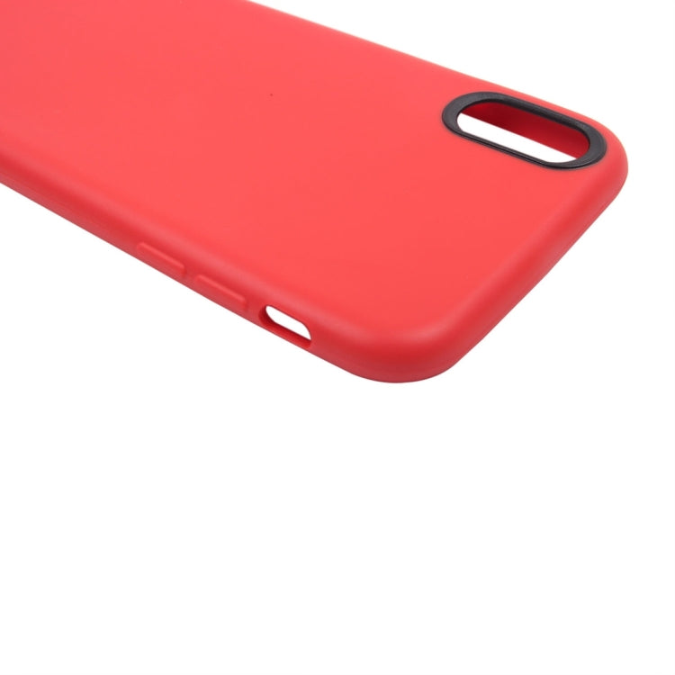 For iPhone X / XS Classic Smooth Surface Soft TPU Protective Case