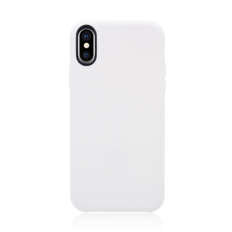 For iPhone X / XS Classic Smooth Surface Soft TPU Protective Case
