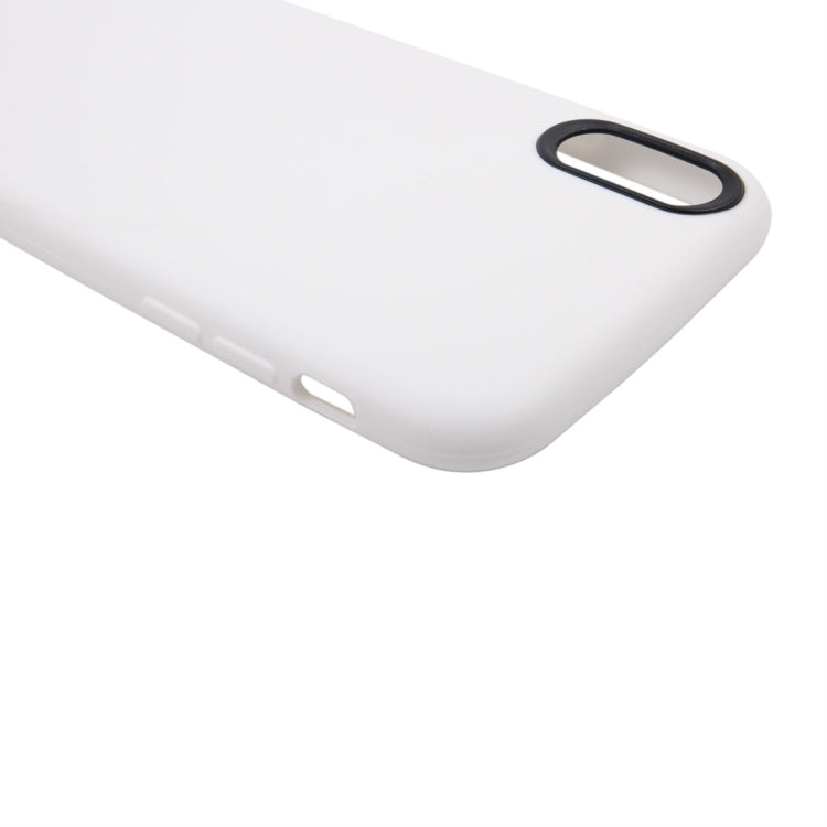For iPhone X / XS Classic Smooth Surface Soft TPU Protective Case