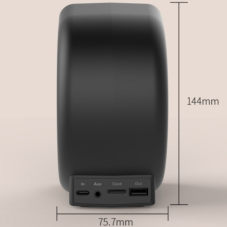 WD-200 10W 3 In 1 Multi-function Wireless Charger with Bluetooth Speaker Alarm Clock