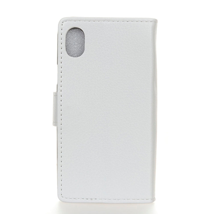 For iPhone X / XS Litchi Texture Horizontal Flip Leather Case with Holder & Card Slots & Wallet & Photo Frame