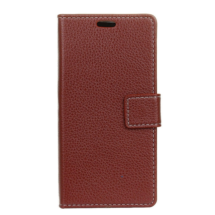 For iPhone X / XS Litchi Texture Horizontal Flip Leather Case with Holder & Card Slots & Wallet & Photo Frame