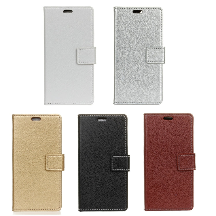 For iPhone X / XS Litchi Texture Horizontal Flip Leather Case with Holder & Card Slots & Wallet & Photo Frame