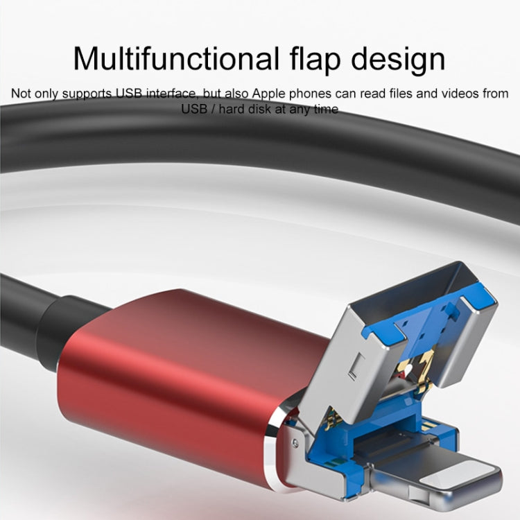 4 in 1 8 Pin/USB to Type-C / 2ä¸ªUSB / 8 Pin Ports Multifunctional Docking Station HUB