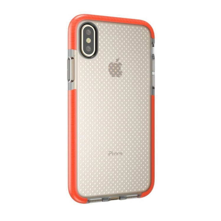 For iPhone X / XS Basketball Texture Anti-collision TPU Protective Case