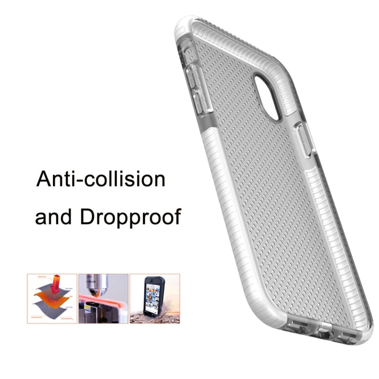 For iPhone X / XS Basketball Texture Anti-collision TPU Protective Case