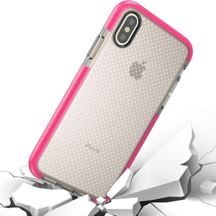 For iPhone X / XS Basketball Texture Anti-collision TPU Protective Case