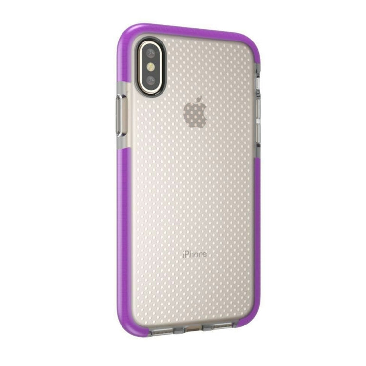 For iPhone X / XS Basketball Texture Anti-collision TPU Protective Case