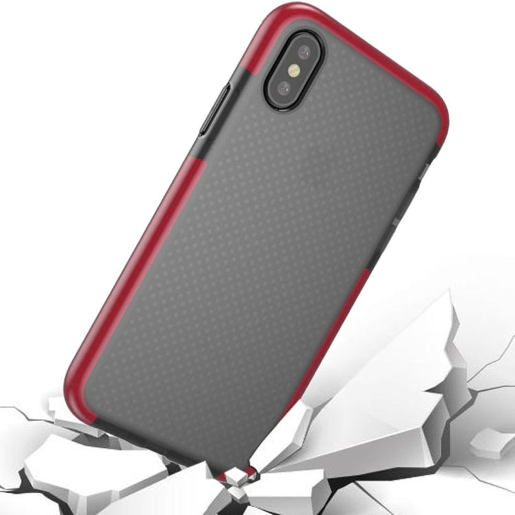For iPhone X / XS Basketball Texture Anti-collision TPU Protective Case