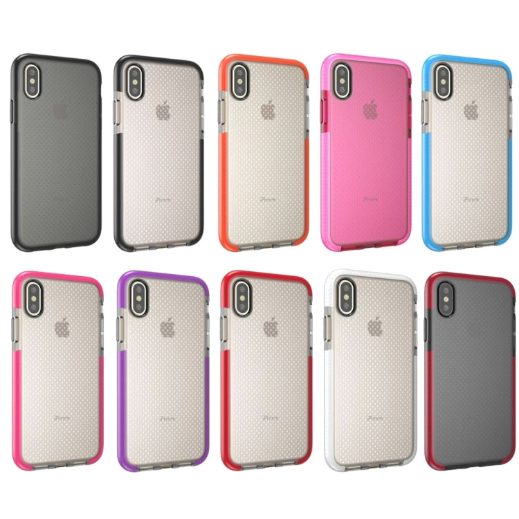 For iPhone X / XS Basketball Texture Anti-collision TPU Protective Case