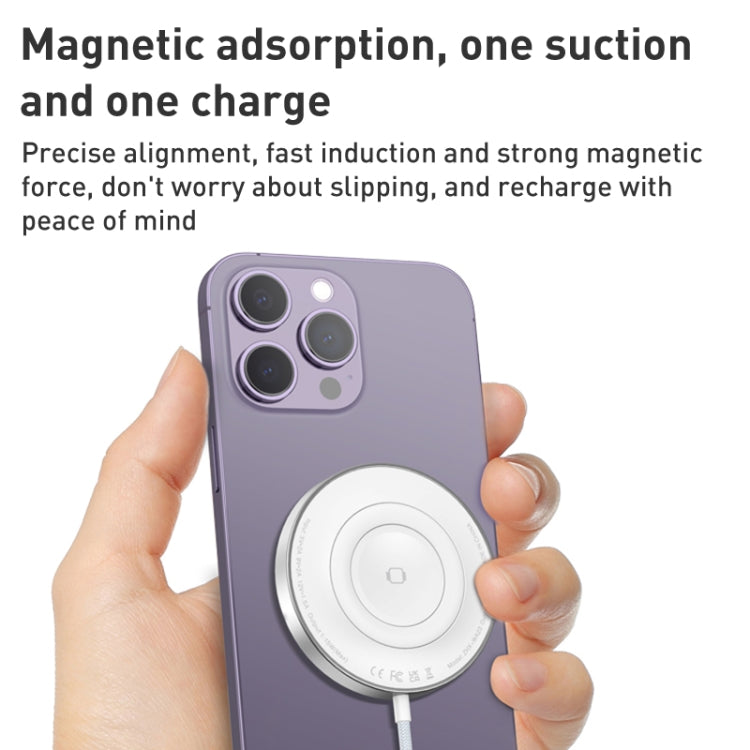 WA23 15W USB / Type-C 3 in 1 Magnetic Wireless Charger