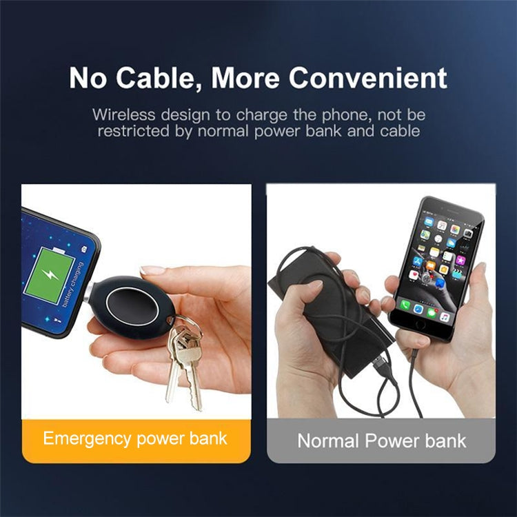 800mAh USB-C/Type-C Plug Mini Power Bank Key Chain