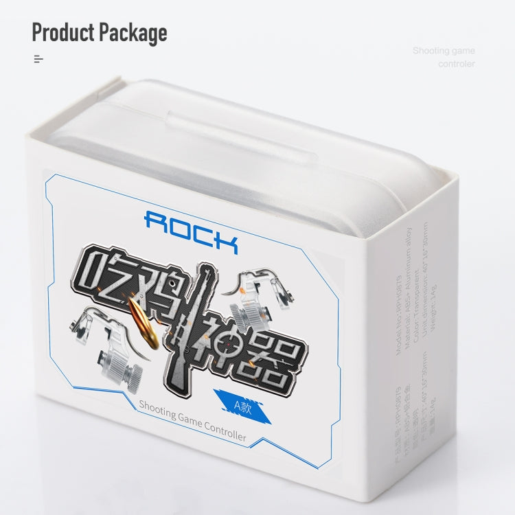 ROCK RPH0879 A Version Shooting Game Controller, Pair