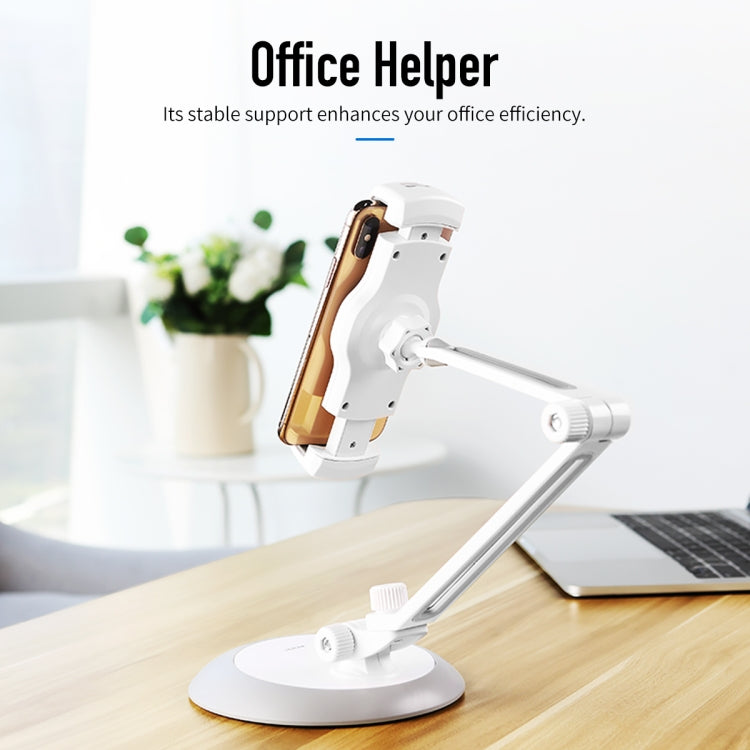 ROCK RPH-0878 5 - 10.5 Inch Phones / Tablets Universal Adjustable Desktop Stand(Silver)