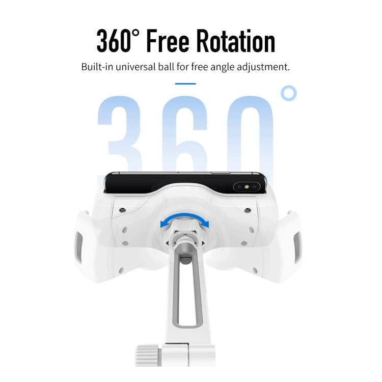 ROCK RPH-0878 5 - 10.5 Inch Phones / Tablets Universal Adjustable Desktop Stand(Silver)