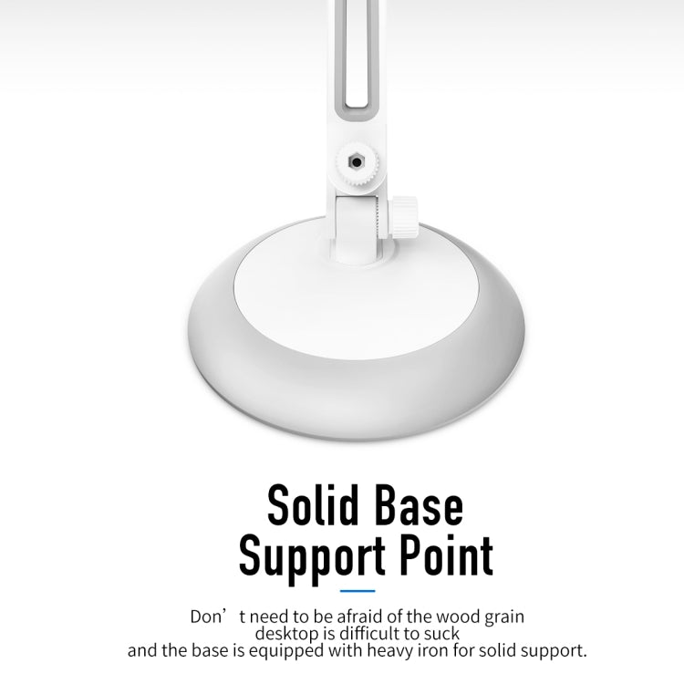 ROCK RPH-0878 5 - 10.5 Inch Phones / Tablets Universal Adjustable Desktop Stand(Silver)