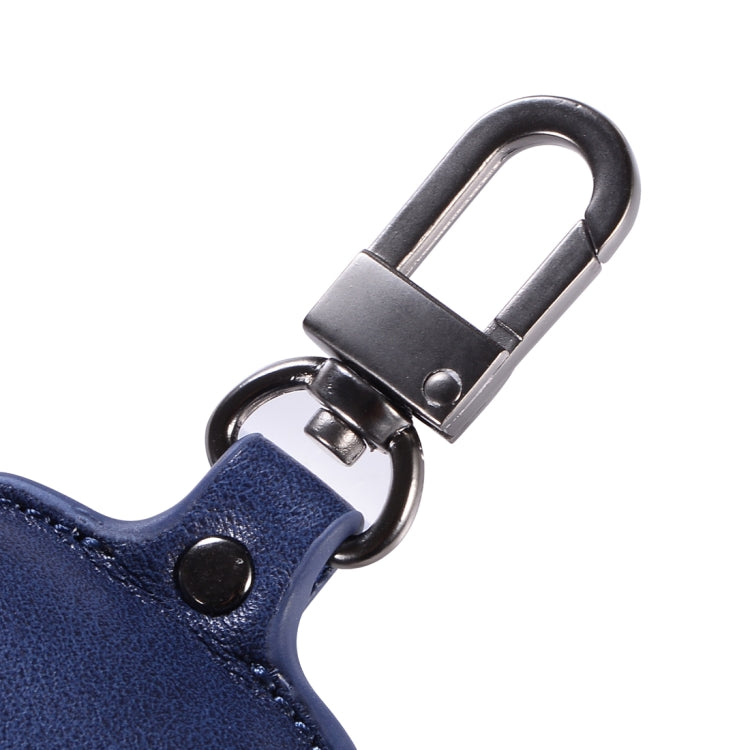 PU Leather Wireless Bluetooth Earphone Protective Case for Apple AirPods 1 / 2, with Metal Buckle