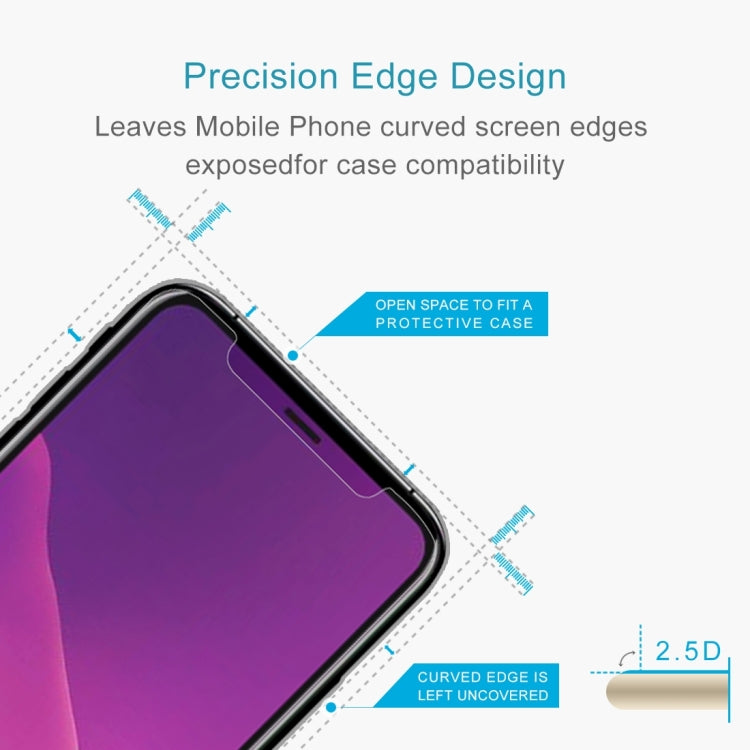 For iPhone X GOOSPERY PREMIUM GLASS 0.26mm 9H Surface Hardness HD Explosion-proof Full Screen Tempered Glass Screen Film