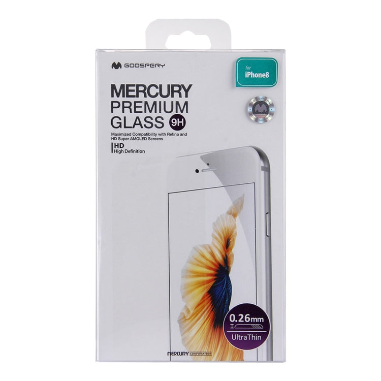 For iPhone X GOOSPERY PREMIUM GLASS 0.26mm 9H Surface Hardness HD Explosion-proof Full Screen Tempered Glass Screen Film