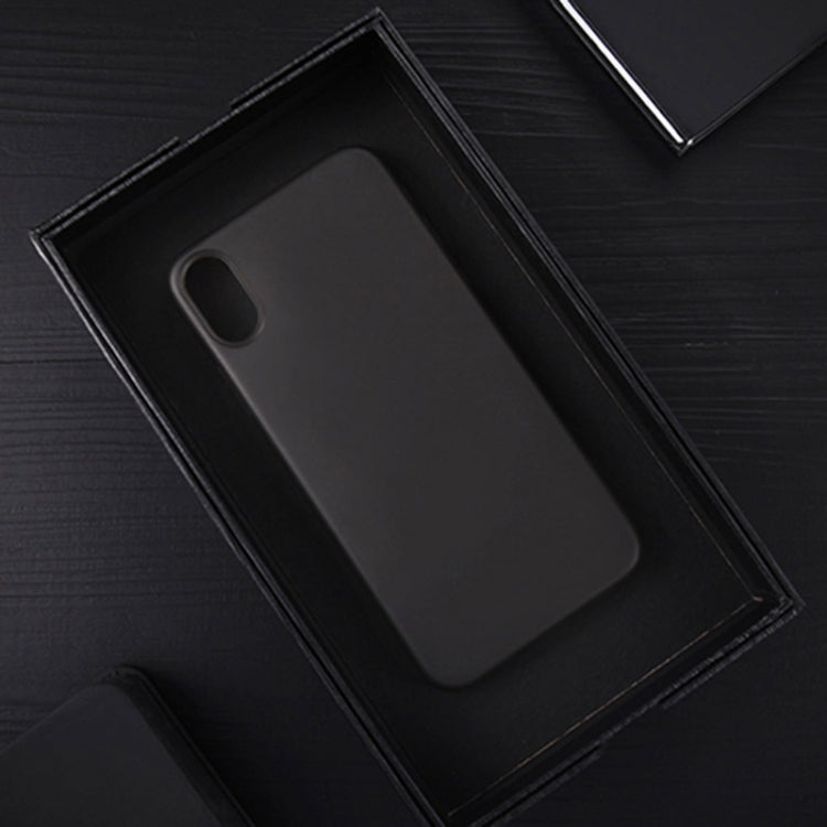 For iPhone X CAFELE Chiffon Series PP Ultra-slim Matte Protective Back Cover Case