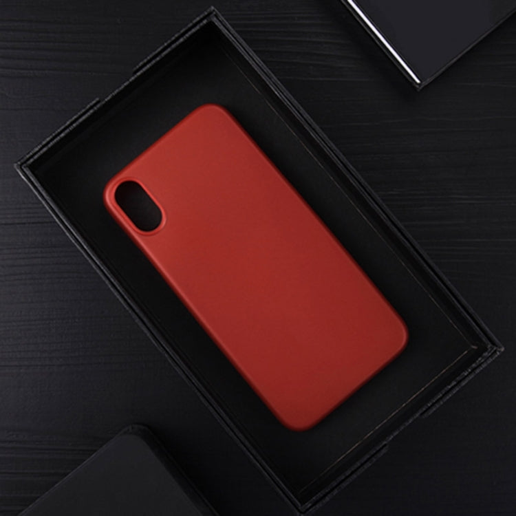 For iPhone X CAFELE Chiffon Series PP Ultra-slim Matte Protective Back Cover Case